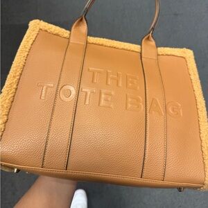Tan Tote Bag